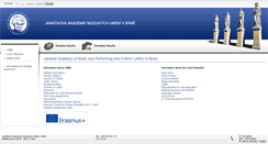 Desktop Screenshot of english.jamu.cz