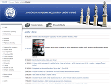 Tablet Screenshot of jamu.cz