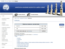Tablet Screenshot of knihovna.jamu.cz