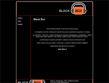 Tablet Screenshot of blackbox.jamu.cz